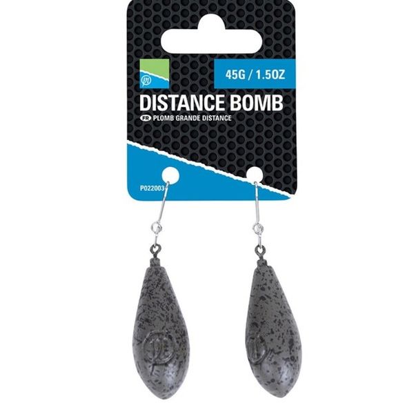 Preston Záťaž Distance Bomb Lead 2 kusy 15g