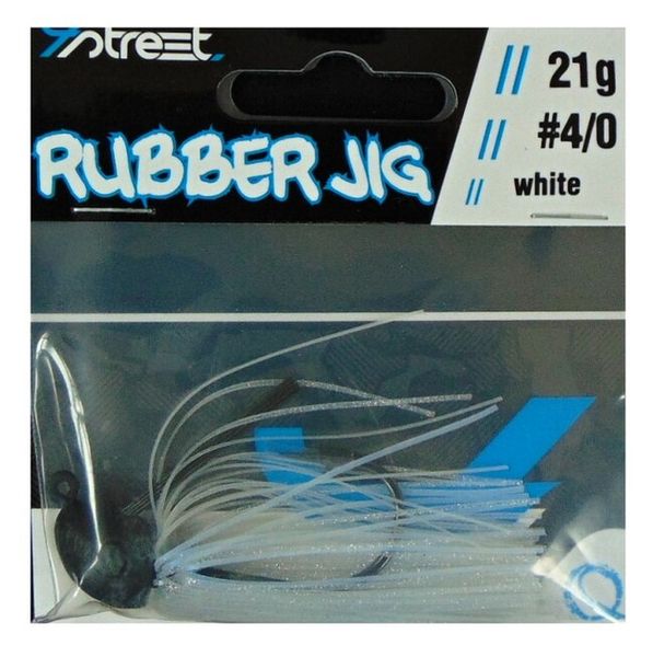 Quantum 4street Rubber Jig 4/0 21g 1ks white