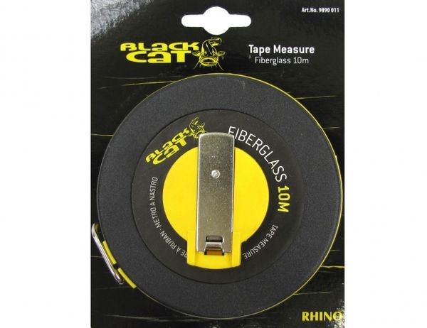 Rhino Black Meter Cat Tape Measure 10m