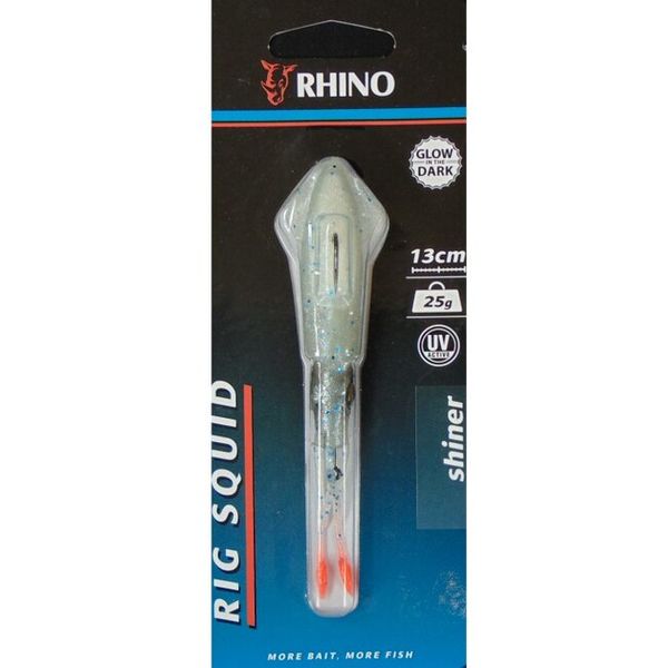 Rhino RigSquid 3/0 13cm 25g Glow-žiarivá 1ks