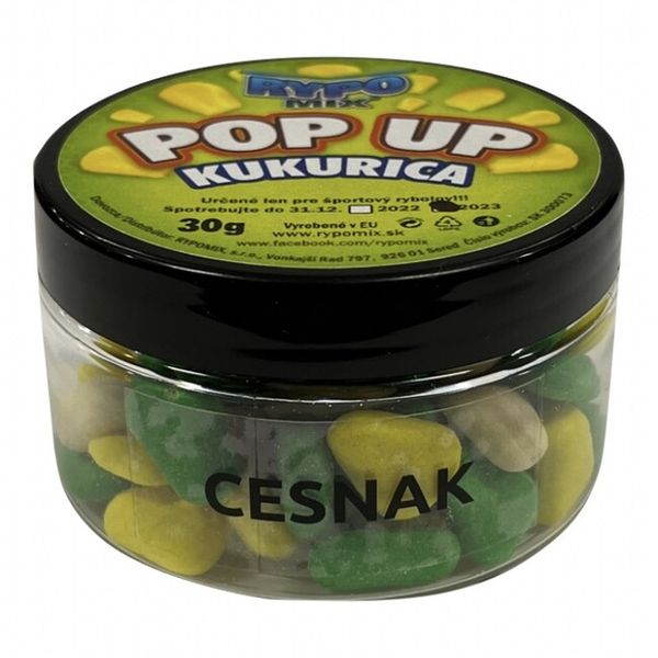 Rypo Mix Pop-up kukurica 30g - Cesnak