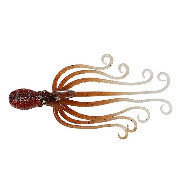 Savage Gear Gumová Nástraha 3D Octopus 22cm 300g Brown Glow