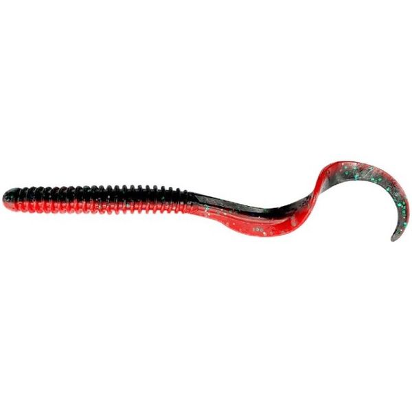 Savage Gear Gumová nástraha Rib Worm 10,5cm 5g Red N Black 8ks