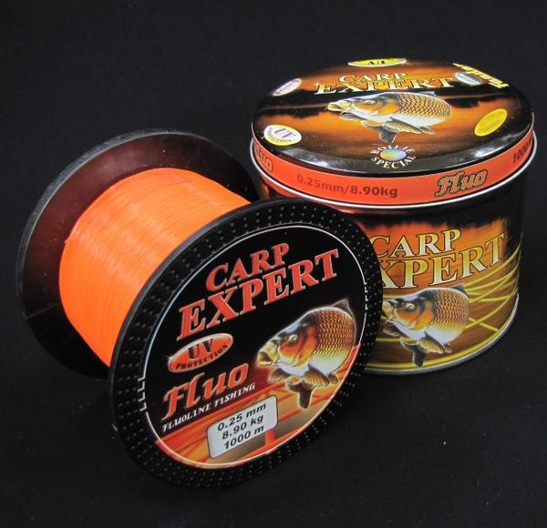 Silon Carp Expert Fluo Oranžový 0.25mm/8.9kg/1000m