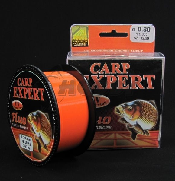 Silon Carp Expert Fluo Oranžový 0,25mm/8,9kg/300m