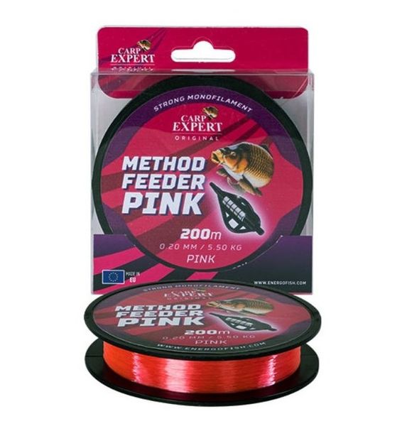 Silon Carp Expert Method Feeder Pink 0,20mm/5,5kg/200m