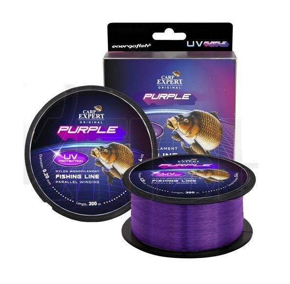 Silon Carp Expert UV Purple 0,25mm/8,9kg/1000m
