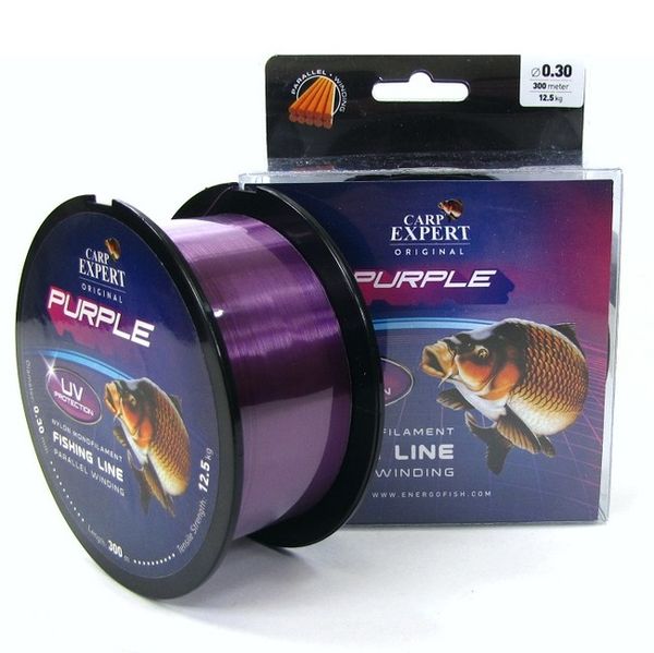 Silon Carp Expert UV Purple 0,25mm/8,9kg/300m