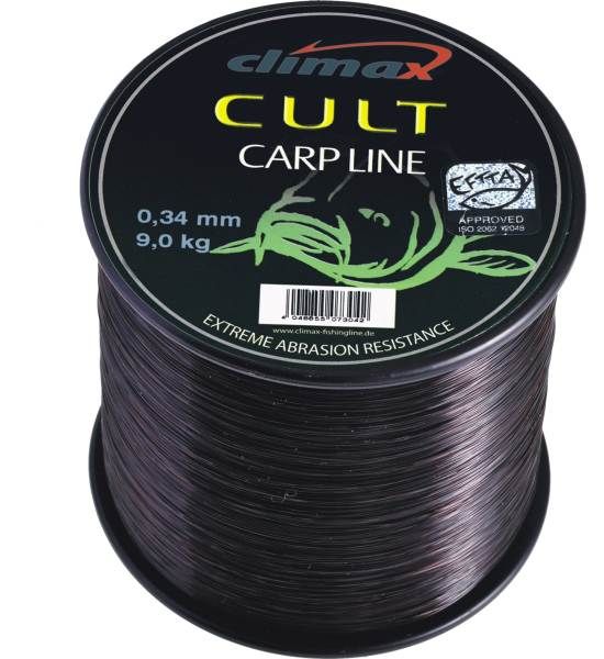 Silon Climax CULT Carpline Black 0.28mm,6.1kg, 1200m