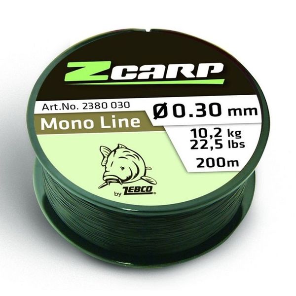 Silon Zebco Z-Carp Mono Line 0,30mm 8,2kg 200m