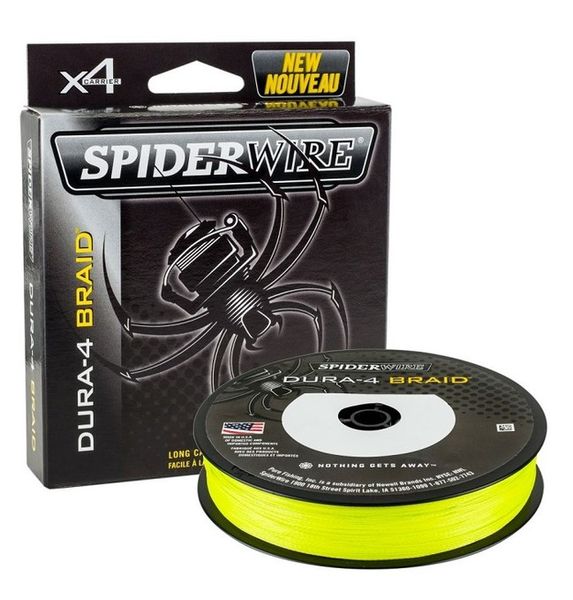 Šnúra Spiderwire DURA4 0,10mm/9,1kg/150m Yellow