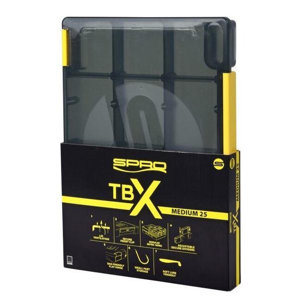 Spro Box TBX M25 Dark 25,0x17,5x2,5 cm