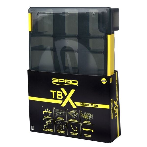 Spro Box TBX M50 Dark 25,0x17,5x5,0 cm