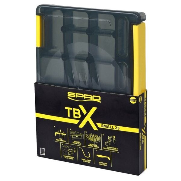 Spro Box TBX S25 Dark 17,5x12,5x2,5 cm