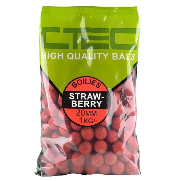 Spro C-TEC Boilies Strawberry 20mm 800g
