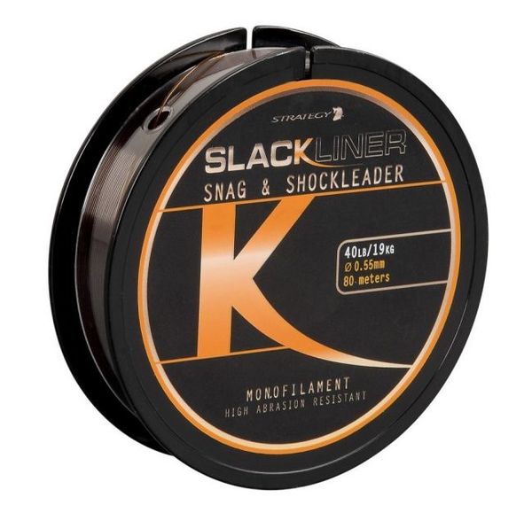 Spro Slackliner Snag & Shock Leader Monofilament 0,55mm/19kg/80m