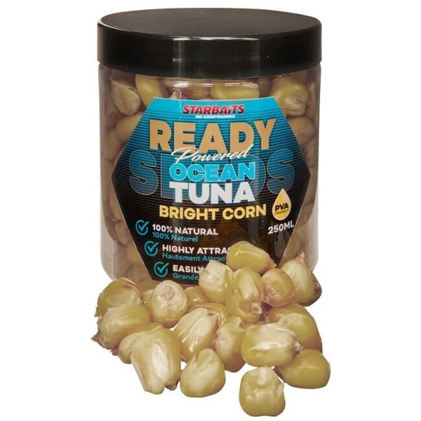 Starbaits Kukurica Ready Seeds Ocean Tuna Bright Corn  250ml