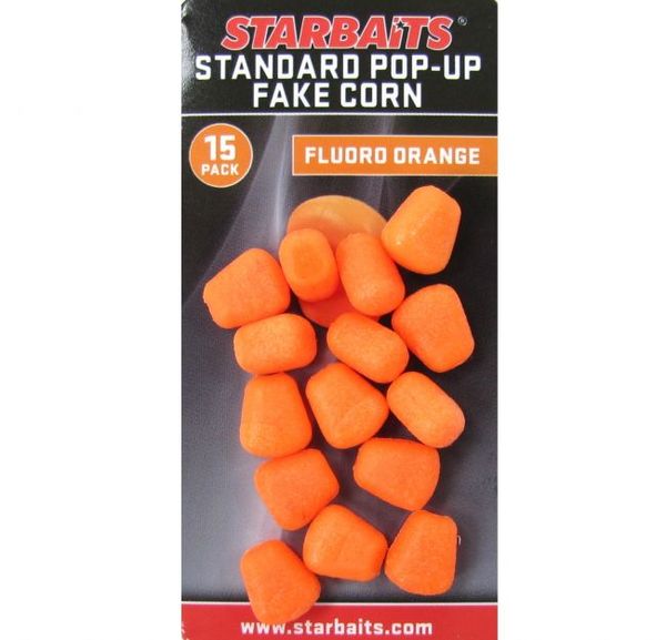 StarBaits Floating Fake Corn oranžová 15ks