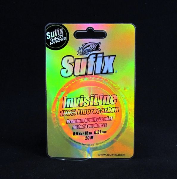 SUFIX Invisiline 100% Fluorocarbon 0.30mm/4,6kg/20m