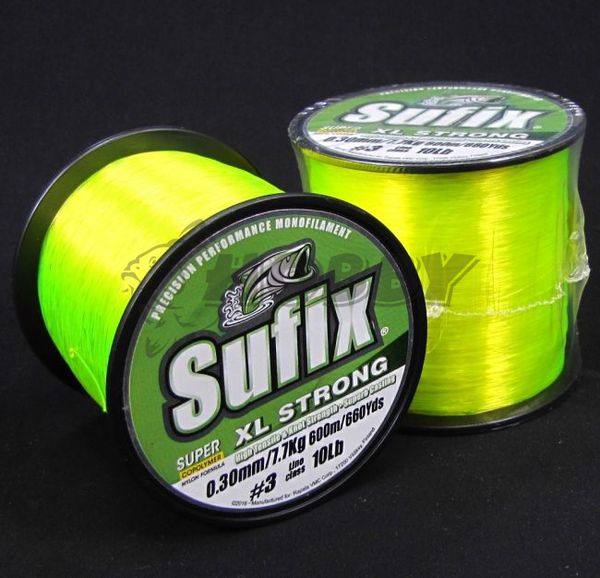 Sufix Silon XL Strong Neon Yellow 0,35mm/10,3kg/600m