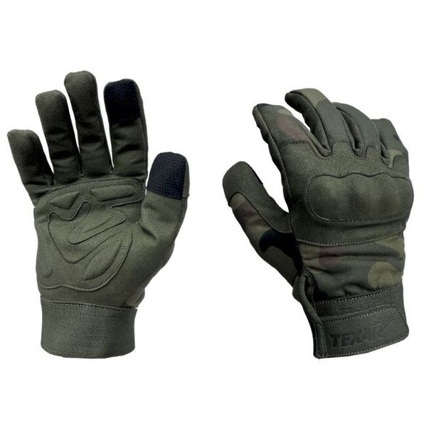 Taktické rukavice TEXAR Combat pl L - camo
