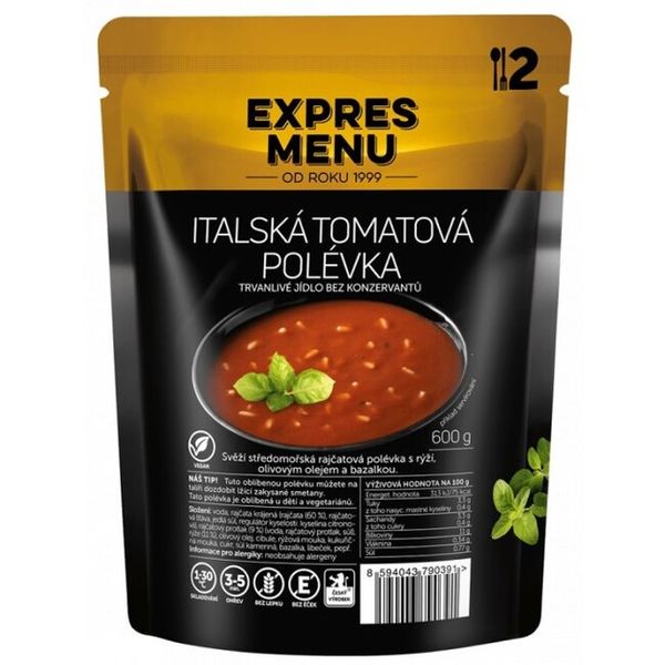 Talianska paradajková polievka 2 porcie 600 g