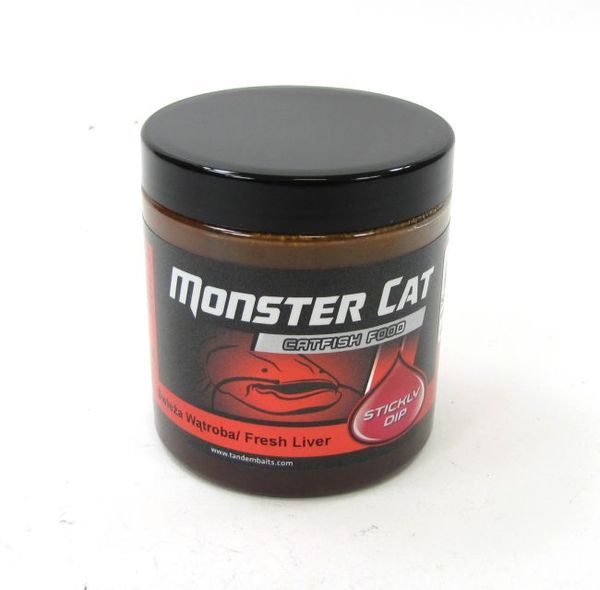 Tandem Baits Monster Cat Sticky Dip Fresh Liver 150ml