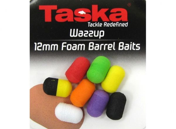 Taska Wazzup Foam Barrel Baits Plávajúce Penové Valčeky Far.mix 12mm