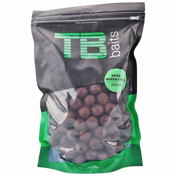 TB Baits Boilie 16 mm 1 kg Spice Queen Krill