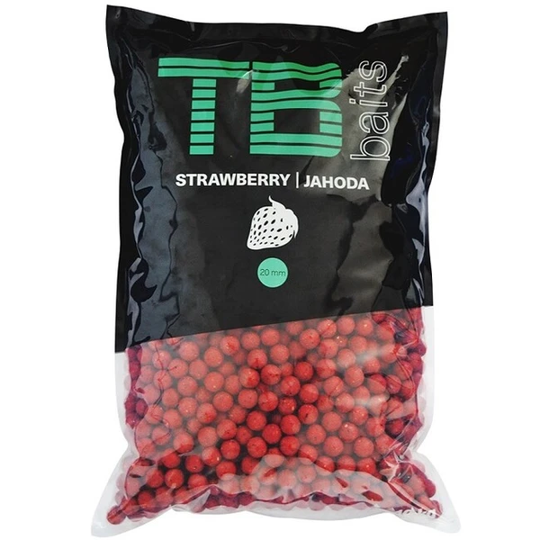 TB Baits Boilie Strawberry 24 mm 10 kg