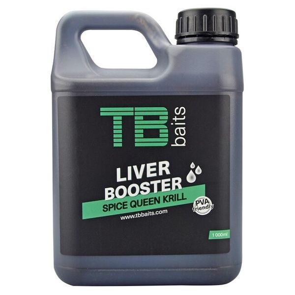 TB Baits Liver Booster Spice Queen Krill 1000 ml