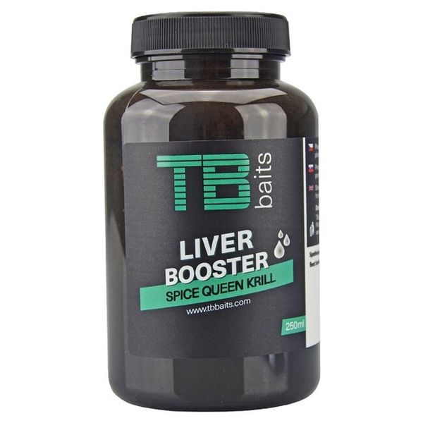 TB Baits Liver Booster Spice Queen Krill 250 ml