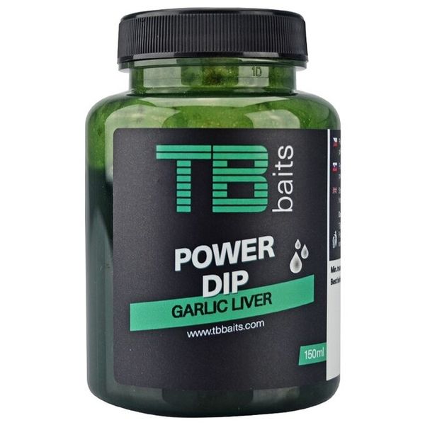 TB Baits Power Dip 150 ml Garlic Liver