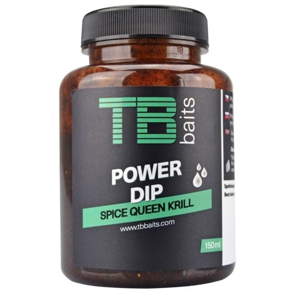 TB Baits Power Dip 150 ml Spice Queen Krill