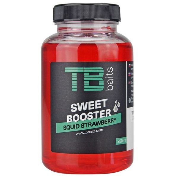 TB Baits Sweet Booster Squid Strawberry 250 ml