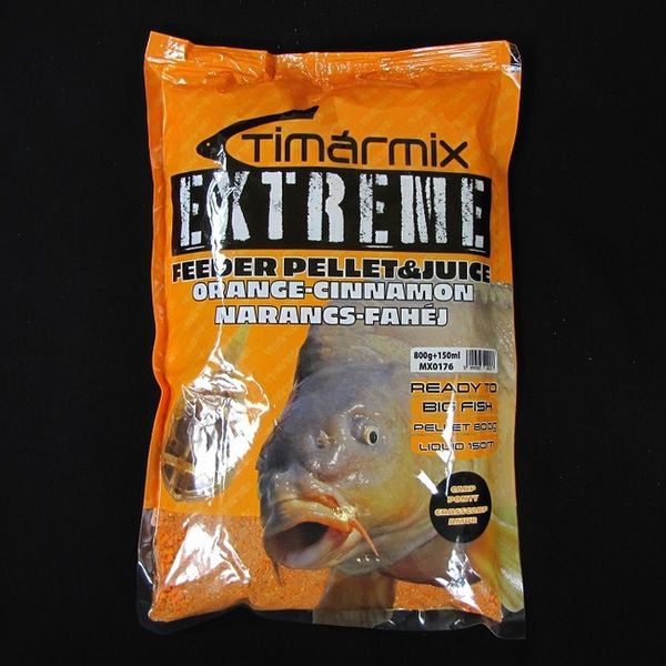 Timár Mix Pelety Extreme&Juice Pomaranč-Cinnamon 800+150g