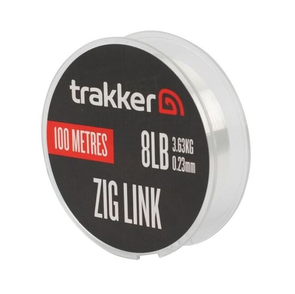 Trakker Nadväzcová šňúra Zig Link 0,33mm15lb 6,80kg 100m