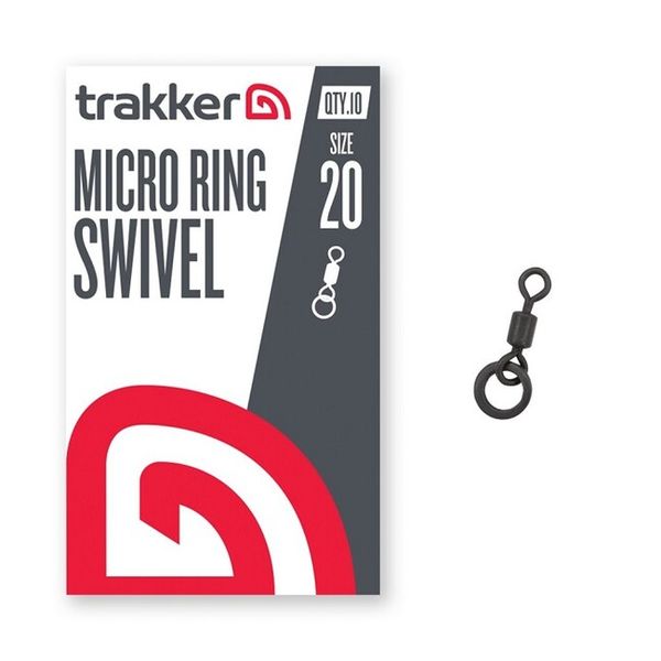 Trakker Obratlík Micro Ring Swivel veľ. 20 (10ks)
