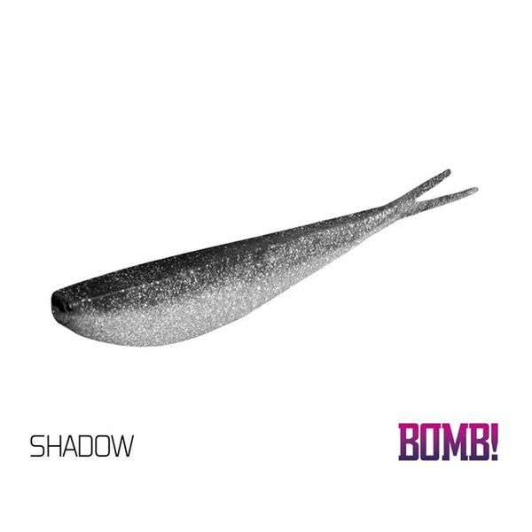 Umelá nástraha Delphin BOMB! D-SHOT 10,5cm 5ks Shadow