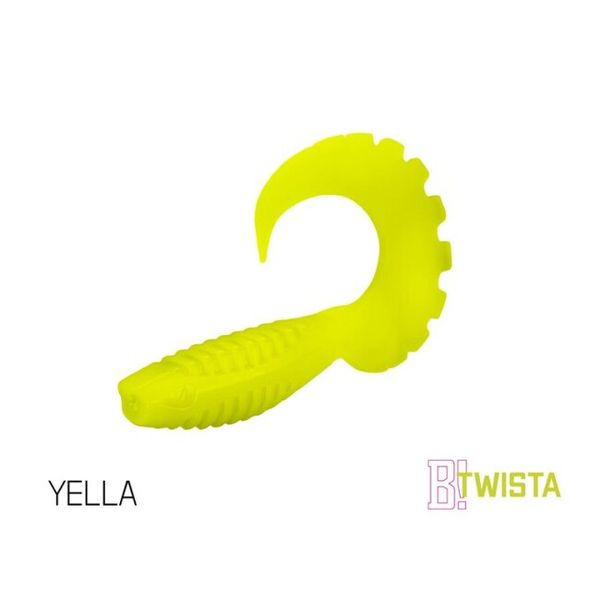 Umelá nástraha Delphin TWISTA UVs 8 cm (5ks) YELLA