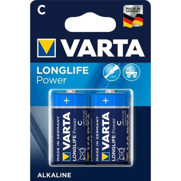 VARTA Longlife Power C 4914 alkalické batérie 2ks
