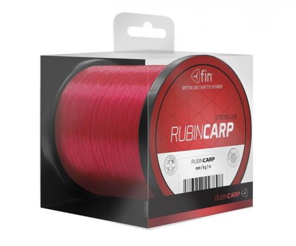 Vlasec FIN RUBIN CARP 0,31mm/18,5lb/1200m červená