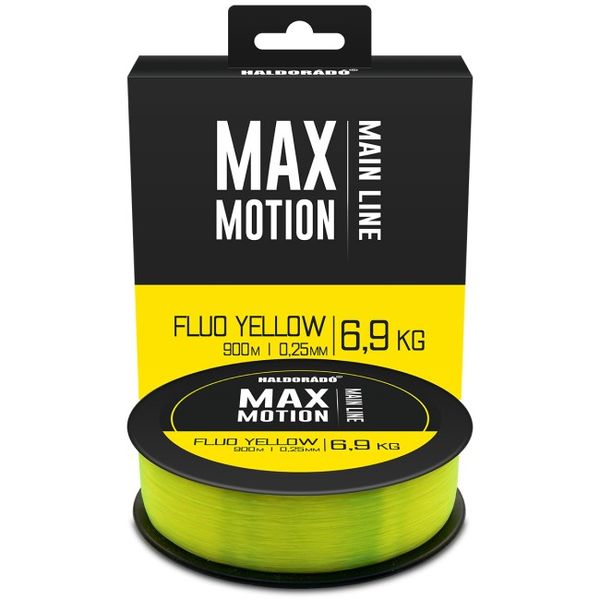 Vlasec Haldorádó MAX MOTION Fluo Yellow 0,25 mm 6,90 kg 900 m