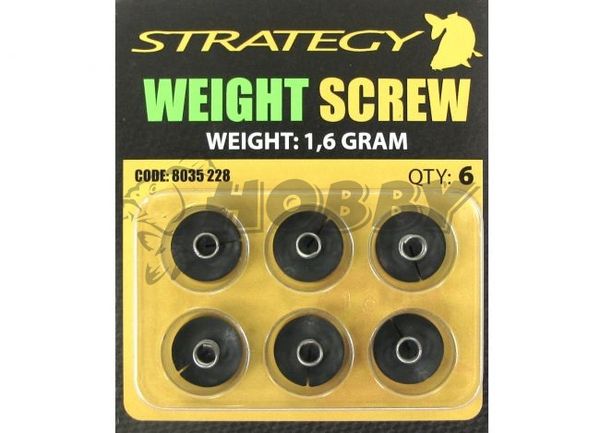 Zátaž SPRO Strategy Weight Screw 6x0,6g